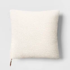 Oversized Teddy Boucle Toss Square Throw Pillow - Threshold™ 9 Oversized Teddy Boucle Toss Square Throw Pillow - Threshold™ -Threshold GUEST e07367cc c6aa 4de9 aa04 070628f470ca