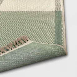 Oversized Plaid Outdoor Rug - Threshold™ Designed With Studio McGee -Threshold GUEST e14a79c4 d509 46f7 be2d 3b98e7024fb3