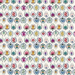 Poppy Ottoman In Damask - Skyline Furniture -Threshold GUEST e26ca455 5da8 40a3 b2f1 4aa87e69cbd0