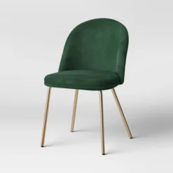 2pk Nils Brass Base Dining Chair Velvet Forest Green - Threshold™ 6 2pk Nils Brass Base Dining Chair Velvet Forest Green - Threshold™ -Threshold GUEST e2fa8033 d69b 4ea1 904a e6ed8582d6e1