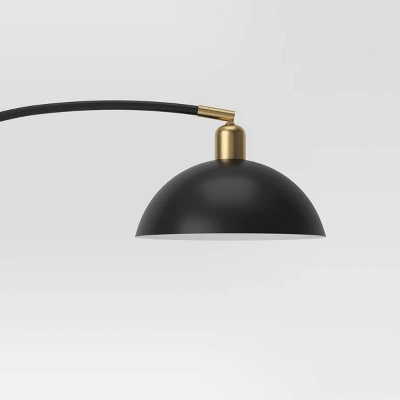 Adjustable Arc Floor Lamp With Swivel Head Black (Includes LED Light Bulb) - Threshold™ 2 Adjustable Arc Floor Lamp With Swivel Head Black (Includes LED Light Bulb) - Threshold™ - Image 2