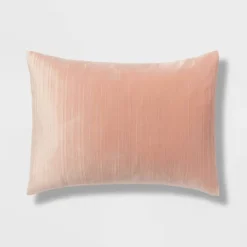 8pc Luxe Velvet Comforter Set Salmon Pink - Threshold™ -Threshold GUEST e42f4cd0 0ceb 4493 bcd6 93227d8dadc9