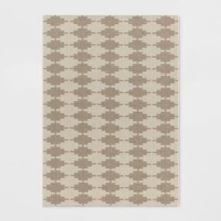 Step Diamonds Outdoor Rug Tan/Ivory - Threshold™ -Threshold GUEST e717f144 818b 4f26 8bc6 3510fc9ec32b