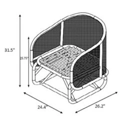 Rialto Woven Barrel Back Chair With Cushion - Threshold™ Designed With Studio McGee -Threshold GUEST e7a58e63 6ba0 4338 875a d6f5750dd233