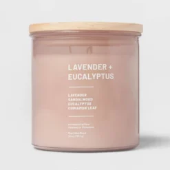 Glass Jar Lavender And Eucalyptus Candle - Threshold™ 9 Glass Jar Lavender And Eucalyptus Candle - Threshold™ -Threshold GUEST e81489c4 059a 4f25 9afd 98f3df3af24b