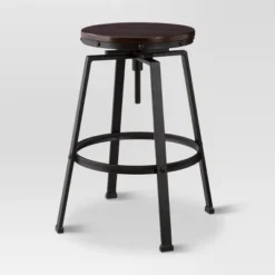 Lewiston Adjustable Swivel Barstool - Threshold -Threshold GUEST e8c80e44 b156 4dab 97d8 73bd44ac4a60