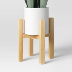 Small Snake Plant In Plant Stand - Threshold™ 5 Small Snake Plant In Plant Stand - Threshold™ -Threshold GUEST e9592c99 91a3 41c6 9c70 97f33967d1eb