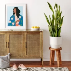 Warwick 3 Door Accent TV Stand For TVs Up To 59" - Threshold™ -Threshold GUEST ea88b6bc 17c7 4281 a8b3 535458dfbba6