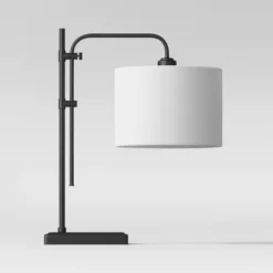 Knox Adjustable Shaded Table Lamp Black - Threshold™ -Threshold GUEST eaaa8d87 6535 4b73 8c91 08f76a85bd98