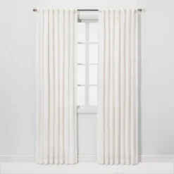 1pc Light Filtering Honeycomb Window Curtain Panel White - Threshold™