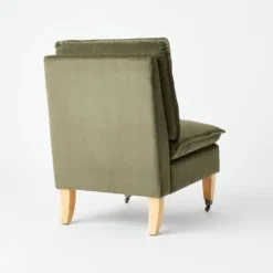Talbert Pillow Top Slipper Chair With Casters - Threshold™ Designed With Studio McGee 8 Talbert Pillow Top Slipper Chair With Casters - Threshold™ Designed With Studio McGee -Threshold GUEST ebca91d2 ec12 4de8 be4a 02d1593e286c