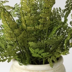 Artificial Small Fern In Cement Pot Green - Threshold™ Designed With Studio McGee -Threshold GUEST ece893f7 e628 400f 8269 3d5e00ba3682