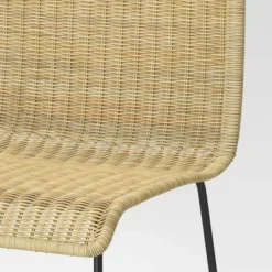Chapin Modern Woven Dining Chair With Metal Legs Threshold - Threshold™ -Threshold GUEST edd3055c 4d78 4f07 abec 88f993b3ae73