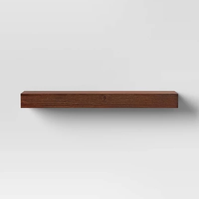 24" Floating Wood Shelf - Threshold™ 2 24" Floating Wood Shelf - Threshold™ - Image 2