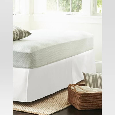 Wrinkle-Resistant Bed Skirt - Threshold 1 Wrinkle-Resistant Bed Skirt - Threshold