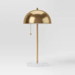 Dome Table Lamp With Acrylic Base Brass - Threshold™ -Threshold GUEST ef97fb3e 426e 4a0f a1be 70de24cbbc36