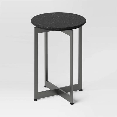 Marble Accent Table Black - Threshold™ 2 Marble Accent Table Black - Threshold™ - Image 2
