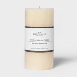 Pillar Vanilla Bean And Amber Candle - Threshold™ 7 Pillar Vanilla Bean And Amber Candle - Threshold™ -Threshold GUEST f0fb149d a7fe 4d80 a1f4 26fca408bd81