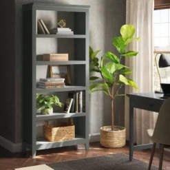 72" Carson 5 Shelf Bookcase - Threshold