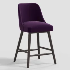 Geller Counter Height Barstool Velvet - Threshold™ -Threshold GUEST f6f2d200 d1af 473b b8c3 a2fbe35ddd71