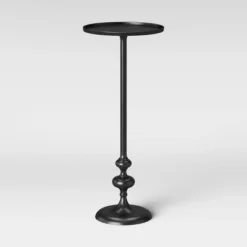 Londonberry Turned Metal Accent Table Black - Threshold 19 Londonberry Turned Metal Accent Table Black - Threshold -Threshold GUEST f6fb4cf2 6e25 4ecd 9288 beaa0df56319