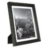 10.375" X 12.375" Matted To 8" X 10" Basic Foundational Frame Black - Threshold™