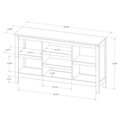 32" Carson Horizontal Bookcase With Adjustable Shelves - Threshold -Threshold GUEST f881ab9a 25cd 41d7 9c39 58602d8adf48