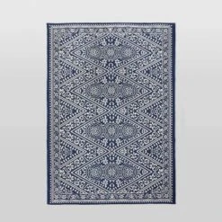 Tapestry Outdoor Rug Blue - Threshold -Threshold GUEST fa23a957 0918 4796 9a40 1b9806e30f65