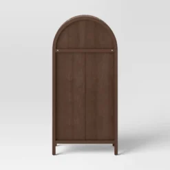 Woven Arched Wood Cabinet - Threshold™ -Threshold GUEST fa926ceb 7db8 4e5f b8a9 35f062fec869