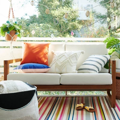 21" X 23" Artificial Monstera Arrangement In Ceramic Pot - Threshold™ 4 21" X 23" Artificial Monstera Arrangement In Ceramic Pot - Threshold™ - Image 4