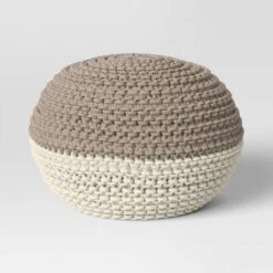 Cloverly Chunky Knit Pouf - Threshold 23 Cloverly Chunky Knit Pouf - Threshold -Threshold GUEST fb49b17f db39 4956 a41c 9ae43383d562