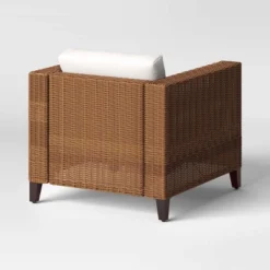 Brookfield Steel Wicker Club Chair With Cushions - Light Brown - Threshold™ 8 Brookfield Steel Wicker Club Chair With Cushions - Light Brown - Threshold™ -Threshold GUEST fd080ca7 850b 4396 a033 43f7ae134b11