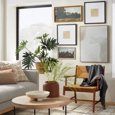 (Set Of 2) 18" X 18" Vases Framed Under Glass - Threshold™ Designed With Studio McGee 1 (Set Of 2) 18" X 18" Vases Framed Under Glass - Threshold™ Designed With Studio McGee