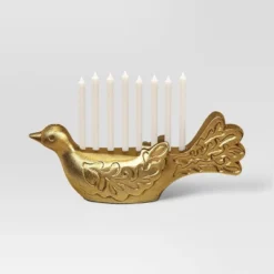 Cast Aluminum Bird Menorah - Threshold™ 5 Cast Aluminum Bird Menorah - Threshold™ -Threshold GUEST ffb422b9 d13b 4e1a b849 bcc17acef58a